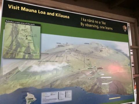 2018ハワイ　ハワイ島　ツアー　火山公園