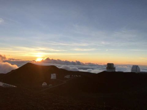 2018ハワイ　ハワイ島　マウナケア山頂