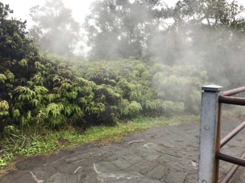 2018ハワイ　ハワイ島　ツアー　火山公園